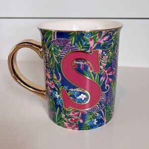 Lilly Pulitzer “S” mug